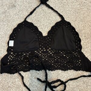 Crochet crop top